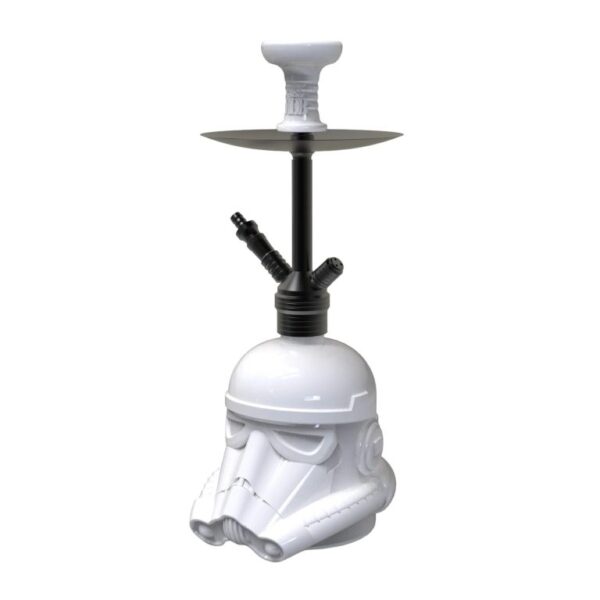 Mob Hookah 20” 2 Hose Limited Edition Trooper (BLACK/WHITE)