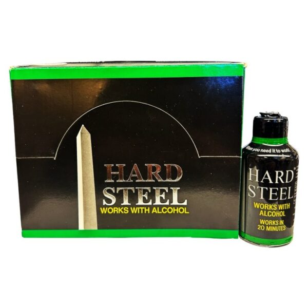 Hard Steel Male Enhancement Shot 12ct – Green