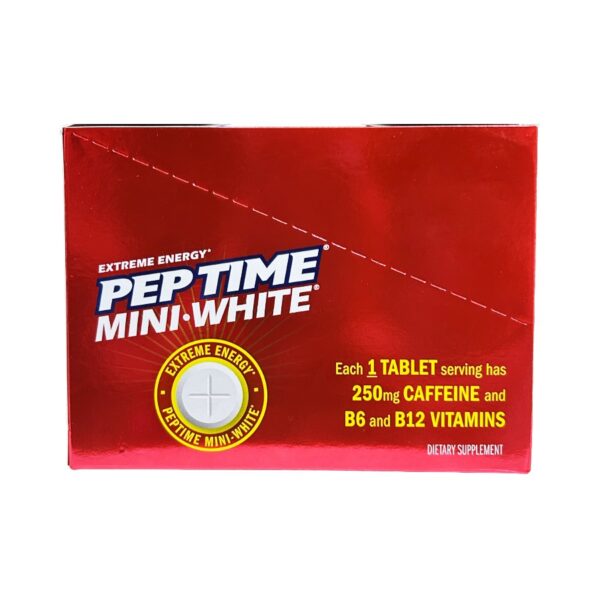 Pep Time White Energy Dissolve 250mg Packet 2PK – 24CT