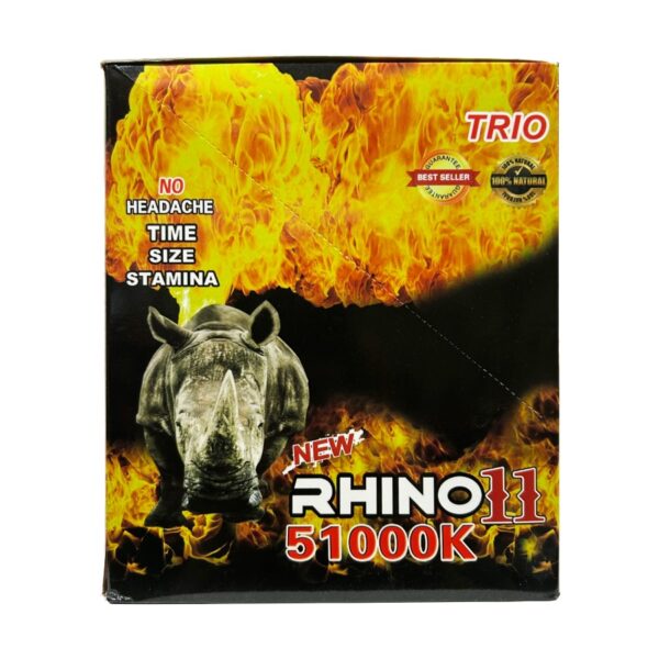 Rhino 11 51000K Trio Male Enhancement – 15ct