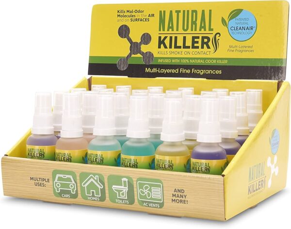 NATURAL KILLER AIR FRESHENER 12CT