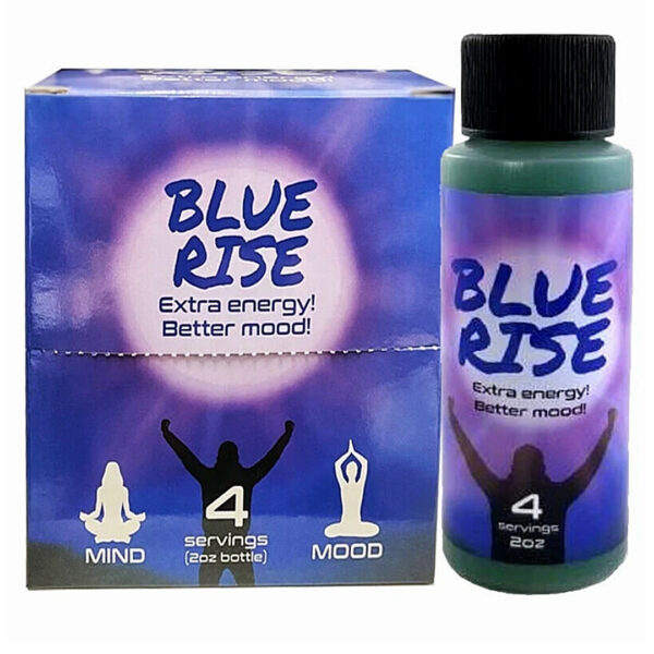 Blue Rise Extra Energy – 2oz, 12 Count